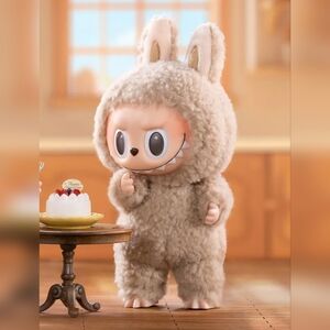 POP MART: Exciting macaron Labubu plush pendant | Toffee